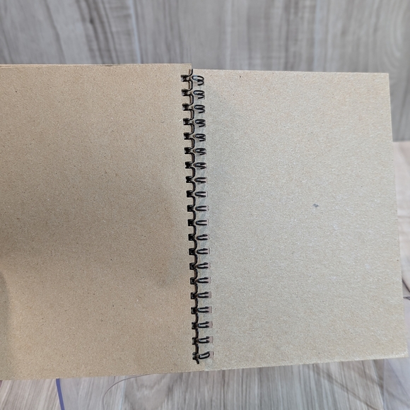 New "BEST BOYFRIEND" Journaling Scrap Book Recycled Bound Brown Paper - Picture 8 of 9